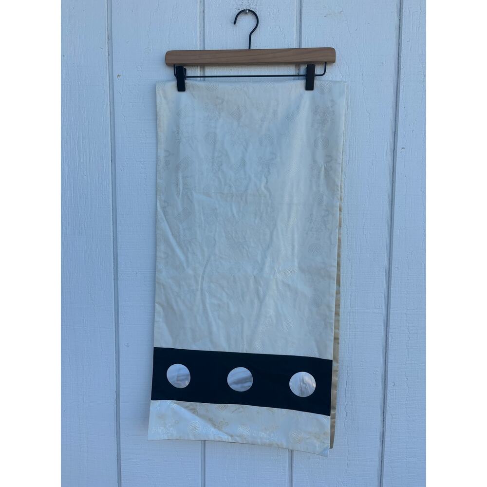Handmade Silk Table Runner‎ From Vietnam, Modern, 46" x 16"